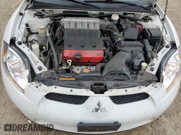 2008 Mitsubishi Eclipse SE-V6 with VIN 4A3AK64T68E014597, listed as a Copart auction lot 65401154 with 75,445 mi miles and Salvage Title. Bid and sale history available at carsss.com. Image 11.