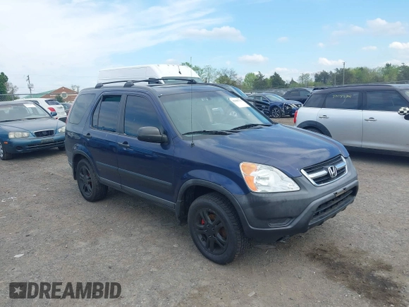 2004 Honda CR-V EX with VIN SHSRD78854U206817, listed as a IAAI auction lot 42088711 with 236,171 mi miles and . Bid and sale history available at carsss.com. Image 1.