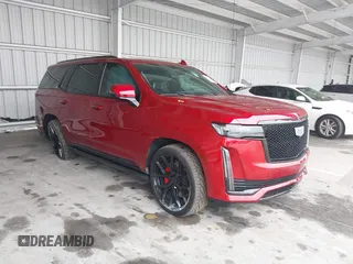 2023 Cadillac Escalade 4WD Sport z VIN 1GYS4FKLXPR327898, wystawiony jako IAAI lot #41420214 z przebiegiem 11 960 mil mil oraz . Historia ofert i sprzedaży dostępna na DreamBid. Obrazek 1.