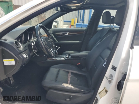 2014 Mercedes-Benz C 250 Sport with VIN WDDGF4HB2ER304272, listed as a Copart auction lot 59525555 with 149,846 mi miles and Salvage title. Bid and sale history available at DreamBid. Image 7.
