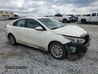 2021 Kia Forte LXS with VIN 3KPF24AD3ME323226, listed as a Copart auction lot 56724915 with 80,705 mi miles and Salvage title. Bid and sale history available at DreamBid. Image 4.