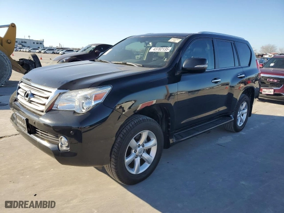 2011 Lexus GX 460 with VIN JTJBM7FX4B5022841, listed as a Copart auction lot 43782135 with 191,936 mi miles and Clean Title. Bid and sale history available at carsss.com. Image 1.