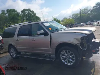 2017 Ford Expedition Max Limited с VIN 1FMJK2AT8HEA63473, выставлен на аукционе IAAI как лот 42064907 с пробегом 175 201 миль миль и . История ставок и продаж доступна на DreamBid. Изображение 14.