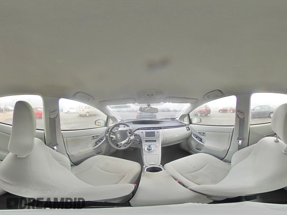 2013 Toyota Prius One with VIN JTDKN3DU1D5550647, listed as a Copart auction lot 49250345 with 129,714 mi miles and Salvage Title. Bid and sale history available at carsss.com. Image 13.