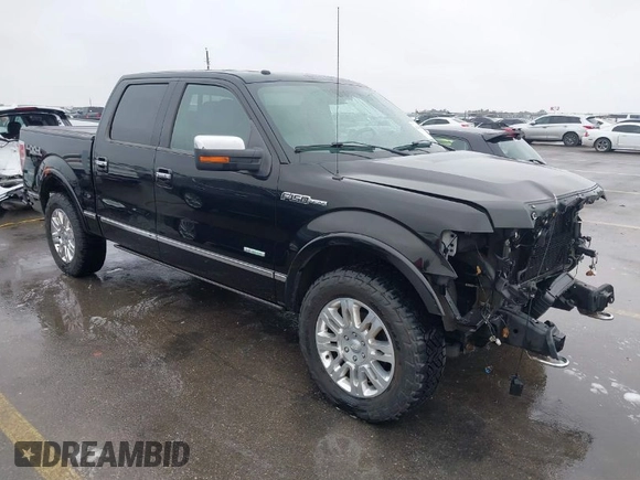 2011 Ford F-150 XLT with VIN 1FTFW1ET8BFD26923, listed as a IAAI auction lot 41406823 with 94,584 mi miles. Bid and sale history available at carsss.com. Image 1.