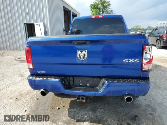 2014 Ram 1500 Express with VIN 1C6RR7FT5ES266463, listed as a Copart auction lot 56688235 with 161,158 mi miles and Salvage title. Bid and sale history available at DreamBid. Image 6.