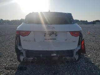 2017 Jaguar F-Pace 35t Prestige with VIN SADCK2BV6HA092480, listed as a Copart auction lot 53429615 with 54,285 mi miles and Salvage Title. Bid and sale history available at DreamBid. Image 6.