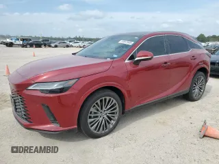 2024 Lexus RX 350 z VIN 2T2BAMCA1RC063477, wystawiony jako Copart lot #53047685 z przebiegiem 14 390 mil mil oraz Czysty tytuł • Clean title. Historia ofert i sprzedaży dostępna na DreamBid. Obrazek 1.