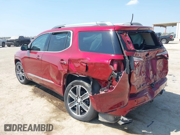 2019 GMC Acadia Denali with VIN 1GKKNPLS0KZ147924, listed as a IAAI auction lot 42458889 with 33,433 mi miles and . Bid and sale history available at DreamBid. Image 3.