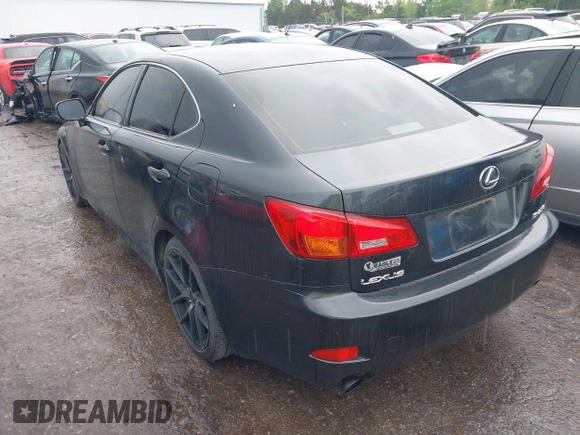2006 Lexus IS 250 with VIN JTHBK262X65018555, listed as a IAAI auction lot 42112759 with 201,059 mi miles and . Bid and sale history available at DreamBid. Image 3.