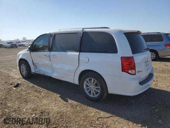 2014 Dodge Grand Caravan SXT with VIN 2C4RDGCG8ER283953, listed as a Copart auction lot 53002295 with Not Provided miles and Salvage Title. Bid and sale history available at DreamBid. Image 2.