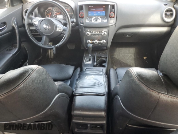 2013 Nissan Maxima SV with VIN 1N4AA5AP4DC817699, listed as a Copart auction lot 53532795 with 179,385 mi miles and Salvage title. Bid and sale history available at DreamBid. Image 8.
