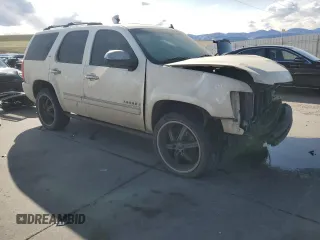 2009 Chevrolet Tahoe LTZ with VIN 1GNFK33059R217187, listed as a Copart auction lot 51563245 with 256,259 mi miles and Salvage title. Bid and sale history available at DreamBid. Image 4.