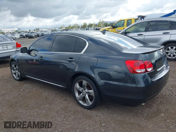 2011 Lexus GS 350 with VIN JTHBE1KS1B0051443, listed as a IAAI auction lot 42040944 with 126,521 mi miles and . Bid and sale history available at DreamBid. Image 3.