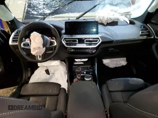 2022 BMW X3 M z VIN 5YM13EC05N9K07773, wystawiony jako Copart lot #37637963 z przebiegiem Nie podano mil oraz . Historia ofert i sprzedaży dostępna na DreamBid. Obrazek 8.