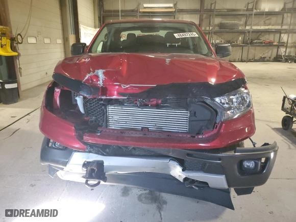 2020 Ford Ranger XL with VIN 1FTER4FHXLLA66526, listed as a Copart auction lot 48497245 with 50,117 mi miles and Salvage Title. Bid and sale history available at carsss.com. Image 5.