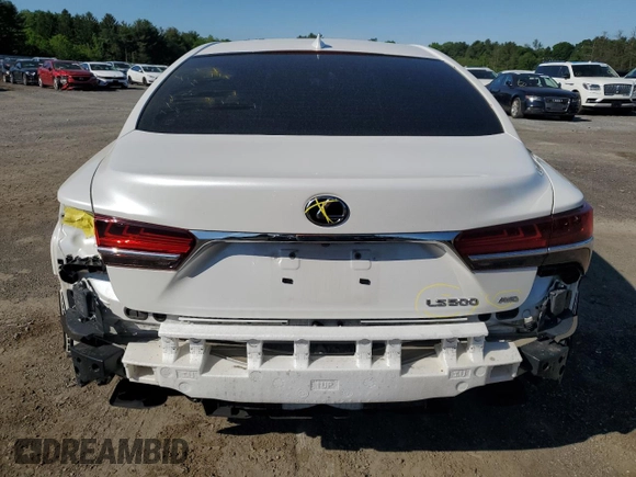 2018 Lexus LS 500 z VIN JTHC51FF5J5005150, wystawiony jako Copart lot #56736095 z przebiegiem 96 695 mil mil oraz Szkoda całkowita • Salvage title. Historia ofert i sprzedaży dostępna na DreamBid. Obrazek 6.
