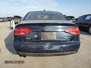 2010 Audi A4 2.0T Premium with VIN WAUAFAFL0AN024598, listed as a Copart auction lot 45103005 with 108,034 mi miles and Salvage Title. Bid and sale history available at carsss.com. Image 6.