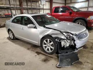 2010 Mercury Milan Premier with VIN 3MEHM0JA3AR620050, listed as a Copart auction lot 55353965 with 70,021 mi miles and Salvage title. Bid and sale history available at DreamBid. Image 4.