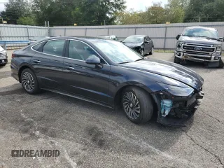 2021 Hyundai Sonata Hybrid Limited with VIN KMHL54JJ4MA032698, listed as a Copart auction lot 65783573 with 24,225 mi miles. Bid and sale history available at carsss.com. Image 4.