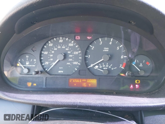 2004 BMW 3 Series 325Ci with VIN WBABD33414JY97372, listed as a IAAI auction lot 41267788 with 272,663 mi miles and . Bid and sale history available at carsss.com. Image 7.