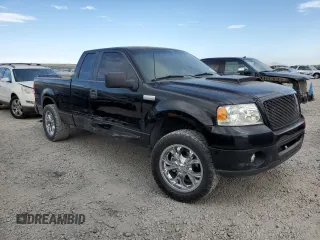 2006 Ford F-150 STX with VIN 1FTRX12W46KC19017, listed as a Copart auction lot 60231105 with 211,864 mi miles and Salvage title. Bid and sale history available at DreamBid. Image 4.