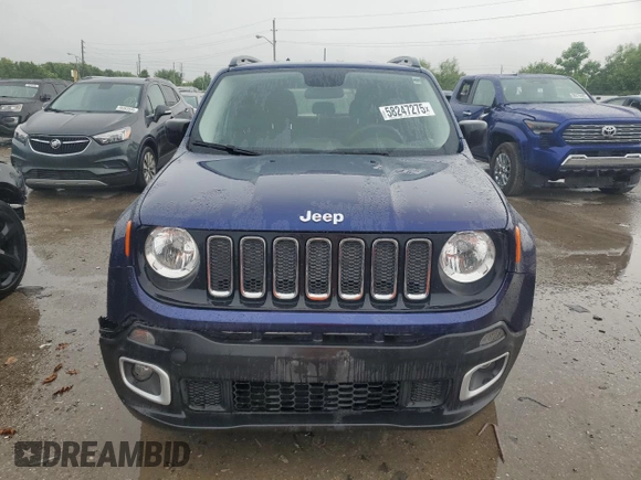 2017 Jeep Renegade Sport с VIN ZACCJBAB8HPE68361, выставлен на аукционе Copart как лот 58247275 с пробегом 88 759 миль миль и Списание • Salvage title. История ставок и продаж доступна на DreamBid. Изображение 5.