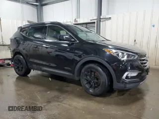 2017 Hyundai Santa Fe 2.4L z VIN 5NMZUDLB7HH027319, wystawiony jako Copart lot #58259575 z przebiegiem 114 812 mil mil oraz Szkoda całkowita • Salvage title. Historia ofert i sprzedaży dostępna na DreamBid. Obrazek 4.