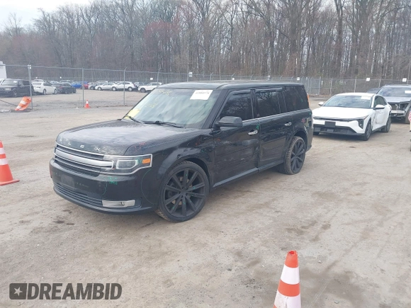 2014 Ford Flex Limited z VIN 2FMGK5D82EBD31007, wystawiony jako IAAI lot #41888578 z przebiegiem 193 571 mil mil oraz . Historia ofert i sprzedaży dostępna na DreamBid. Obrazek 17.