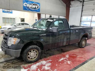 2013 Ford F-150 XL with VIN 1FTNF1EF3DKE29764, listed as a Copart auction lot 44132955 with 130,704 mi miles and Salvage Title. Bid and sale history available at carsss.com. Image 1.