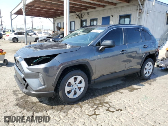 2019 Toyota RAV4 LE with VIN JTMF1RFV6KD503302, listed as a Copart auction lot 62384955 with 77,703 mi miles and Salvage title. Bid and sale history available at DreamBid. Image 1.