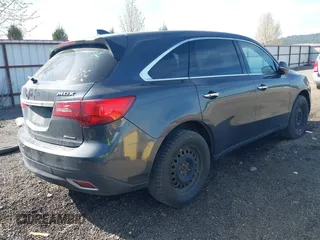 2014 Acura MDX Tech Pkg with VIN 5FRYD4H4XEB021743, listed as a IAAI auction lot 42034827 with 249,440 mi miles. Bid and sale history available at carsss.com. Image 4.