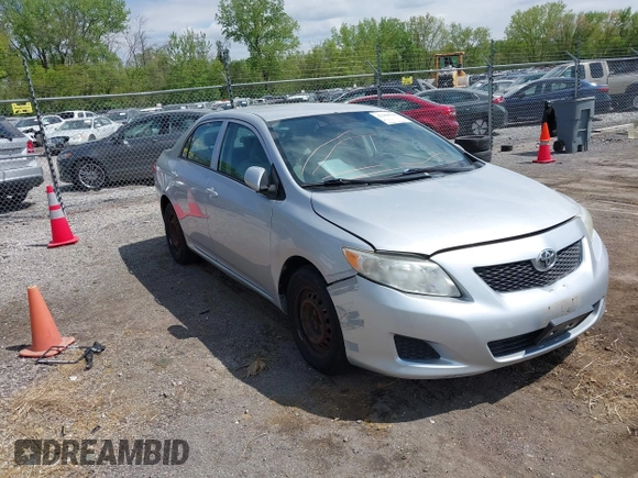 2009 Toyota Corolla with VIN 1NXBU40E49Z017630, listed as a IAAI auction lot 42204714 with 176,828 mi miles. Bid and sale history available at carsss.com. Image 1.