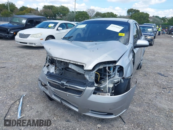 2008 Chevrolet Aveo LS with VIN KL1TD56688B016691, listed as a IAAI auction lot 41975466 with 202,676 mi miles and . Bid and sale history available at DreamBid. Image 14.