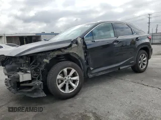 2019 Lexus RX 450h z VIN 2T2BGMCAXKC037688, wystawiony jako Copart lot #54735715 z przebiegiem 166 966 mil mil oraz Szkoda całkowita • Salvage title. Historia ofert i sprzedaży dostępna na DreamBid. Obrazek 1.