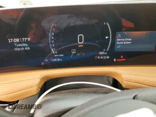 2024 Cadillac XT4 FWD Sport with VIN 1GYFZER46RF100076, listed as a Copart auction lot 45741285 with 11,616 mi miles and Salvage title. Bid and sale history available at DreamBid. Image 9.