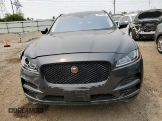 2018 Jaguar F-Pace 25t Premium with VIN SADCJ2FX4JA247404, listed as a Copart auction lot 59439835 with 70,458 mi miles and Salvage title. Bid and sale history available at DreamBid. Image 5.
