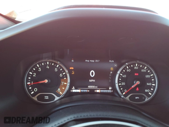 2021 Jeep Renegade Latitude with VIN ZACNJDB10MPM49868, listed as a Copart auction lot 53127945 with 46,956 mi miles and Salvage title. Bid and sale history available at DreamBid. Image 9.