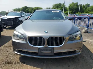2010 BMW 7 Series 750Li xDrive with VIN WBAKC8C5XAC430699, listed as a Copart auction lot 59539825 with Not provided miles and Salvage title. Bid and sale history available at DreamBid. Image 5.