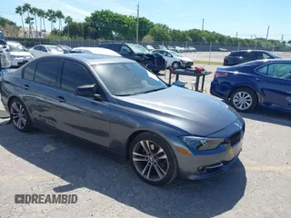 2014 BMW 3 Series 328i with VIN WBA3A5G50ENP28756, listed as a IAAI auction lot 41751313 with 144,270 mi miles. Bid and sale history available at carsss.com. Image 1.