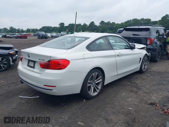 2015 BMW 4 Series 428i xDrive z VIN WBA3N9C56FK246359, wystawiony jako IAAI lot #39911529 z przebiegiem 137 494 mil mil oraz . Historia ofert i sprzedaży dostępna na DreamBid. Obrazek 4.