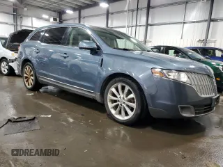 2010 Lincoln MKT EcoBoost with VIN 2LMHJ5AT5ABJ22472, listed as a Copart auction lot 49413335 with 208,716 mi miles and Salvage Title. Bid and sale history available at DreamBid. Image 4.