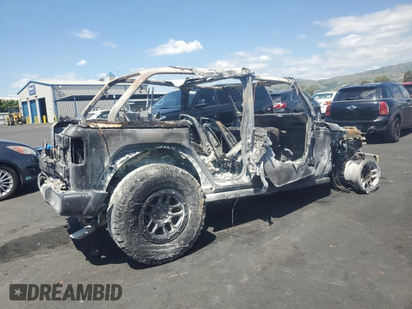 2023 Jeep Wrangler Sport с VIN 1C4HJXDG2PW695394, выставлен на аукционе Copart как лот 54955505 с пробегом Не указан миль и На запчасти • Non repairable. История ставок и продаж доступна на DreamBid. Изображение 3.