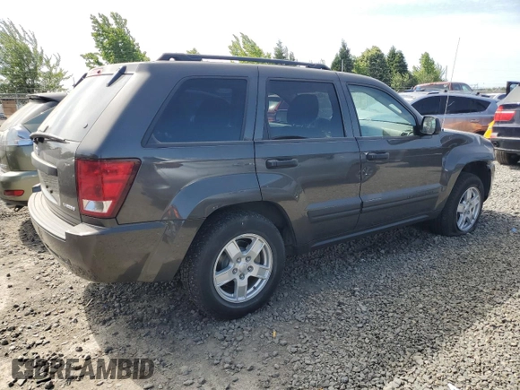 2005 Jeep Grand Cherokee Laredo с VIN 1J4GR48K25C661336, выставлен на аукционе Copart как лот 60630955 с пробегом 54 632 миль миль и Списание • Salvage title. История ставок и продаж доступна на DreamBid. Изображение 3.