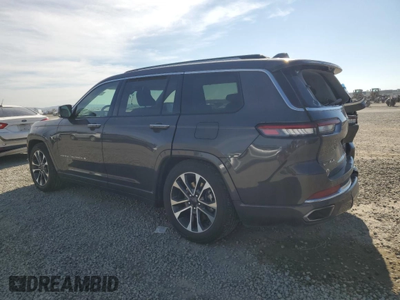 2022 Jeep Grand Cherokee Overland with VIN 1C4RJKDG2N8536125, listed as a Copart auction lot 50843965 with 70,865 mi miles and Salvage title. Bid and sale history available at DreamBid. Image 2.