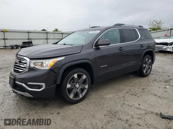 2017 GMC Acadia SLT z VIN 1GKKNNLS6HZ254019, wystawiony jako Copart lot #57449415 z przebiegiem 124 442 mil mil oraz Szkoda całkowita • Salvage title. Historia ofert i sprzedaży dostępna na DreamBid. Obrazek 1.