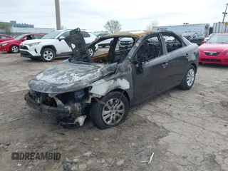 2011 Kia Forte EX with VIN KNAFU4A24B5448315, listed as a IAAI auction lot 41935088 with 1 mi miles. Bid and sale history available at carsss.com. Image 2.