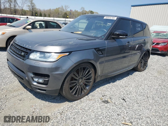 2016 Land Rover Range Rover Sport Dynamic z VIN SALWR2EF4GA570508, wystawiony jako Copart lot #50935785 z przebiegiem 129 711 mil mil oraz Tytuł czysty. Historia ofert i sprzedaży dostępna na DreamBid. Obrazek 1.