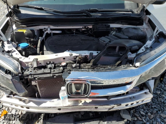 2021 Honda Pilot EX-L with VIN 5FNYF6H52MB090375, listed as a Copart auction lot 61666305 with 24,073 mi miles and Salvage title. Bid and sale history available at DreamBid. Image 12.