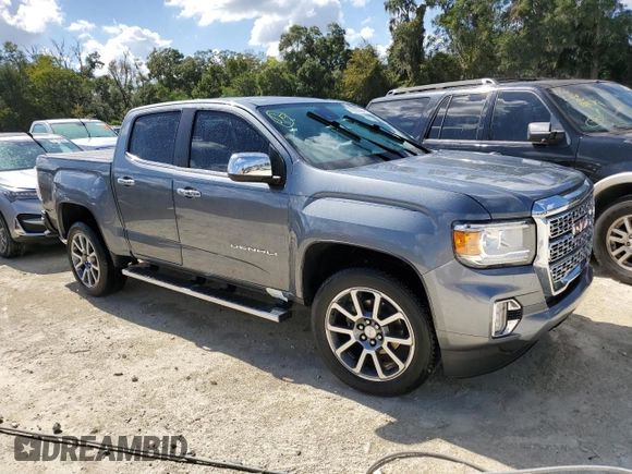 2022 GMC Canyon 2WD Denali with VIN 1GTG5EEN3N1144306, listed as a Copart auction lot 76997804 with 0 mi miles and Non Repairable. Bid and sale history available at carsss.com. Image 4.